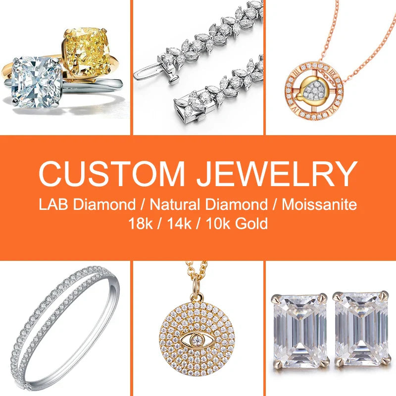 1ct 1.5ct 2ct 2.5ct 3ct 5ct Lab Grown Diamonds Princess Cut IGI GIA Certificate HPHT CVD Laboratory Diamond Wholesale